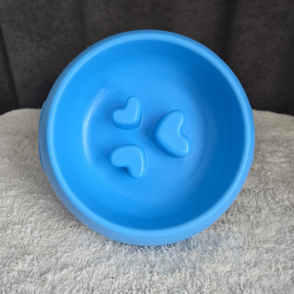 Blue Pet Slow Feeder Bowl